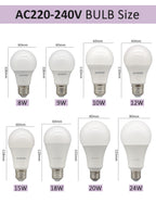 10Pack B22 LED bulb Lamp 220V 110V No flicker 8W 9W 12W 18W 24W Hight birght Warm lighting for home derection
