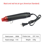 EU/US Hot Air Gun Soldering Temperature Blower Gun DIY Crafts Electric Power Hot Dryer Mini Heat Gun For Shrink Tubing Car Wrap