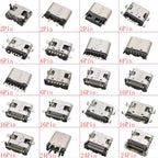 10Pcs USB Connector Type C Female Charging Port Jack 2P/6P/16P/24 Pin Soldering PCB SMD SMT DIY USB-C Socket Adapter