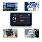 Hot Sale 4.3inch 800*480 IPS Display 16BIT Capacitive Touch Parallel LCD Module SSD1963 Driver with free shipping