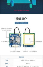 Raspberry Pi 5/4B GPS Module - LC76G GNSS BeiDou Positioning with UART/I2C Interface
