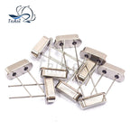 10/20/50PCS new 4Mhz 6Mhz 8Mhz 10MHZ 12Mhz 16Mhz 20Mhz 24Mhz 25MHZ 27MHZ 48MHZ Quartz Crystal Resonator Passive Oscillator HC49S