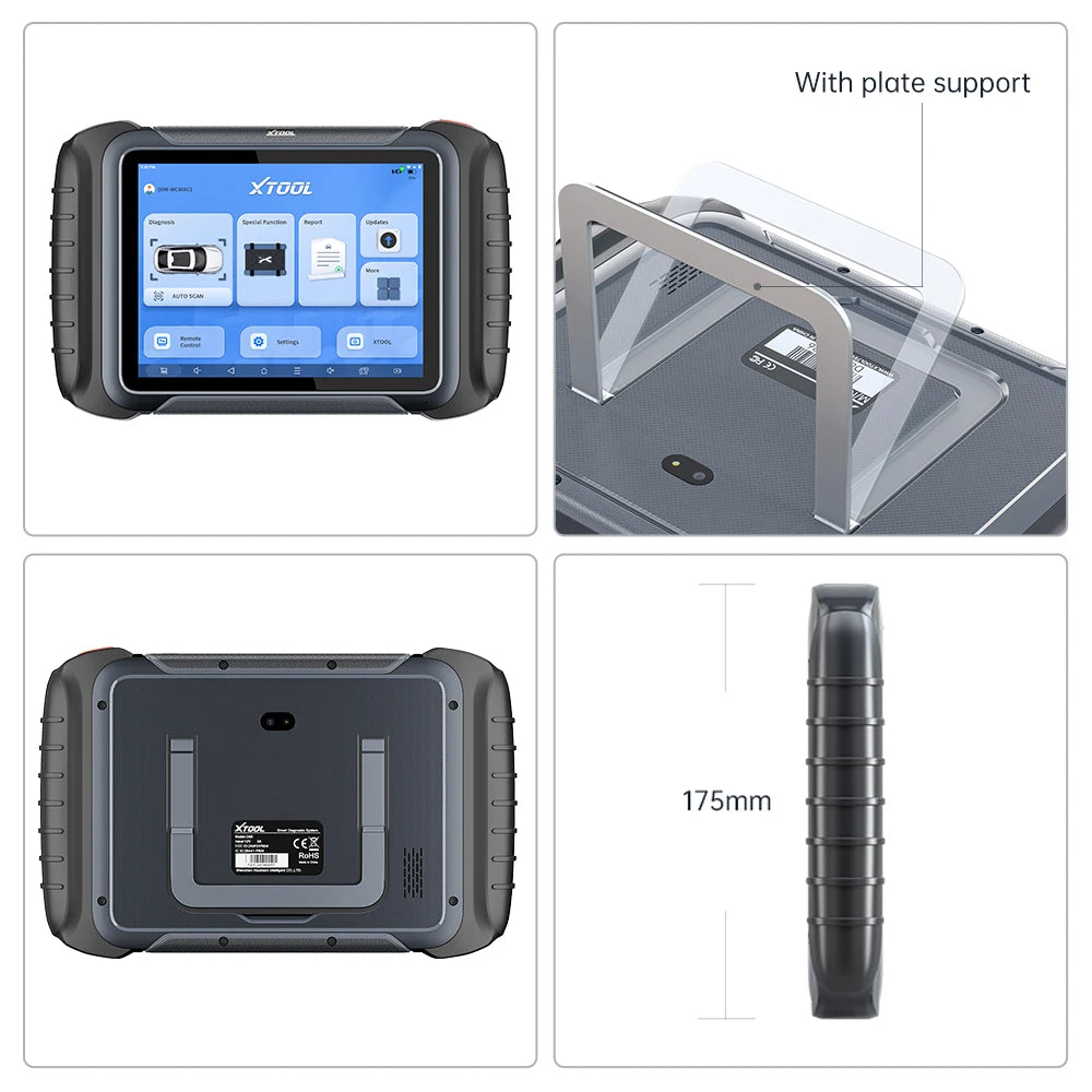 XTOOL D8S Car Diagnostic Tools ECU Coding Bi-Directional Control Key Programmer 42 Service Automotive Tool With CAN FD DOIP FCA