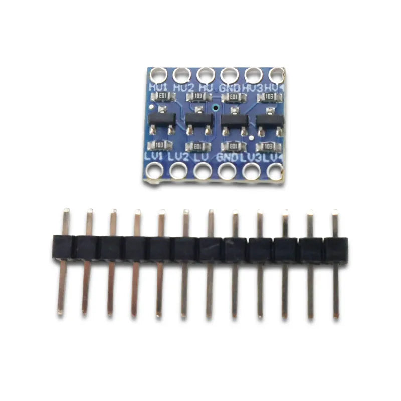 4MOS Transistor Level Conversion Module 3Vand5V 4 Channel Logic Level Shifter Bi-Directional High Speed IIC UART SPI for Arduino