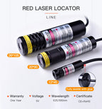 Line Red Locator 635nm Infrared Adjustable Laser Module Locator Red Laser Line Positioning For Woodworking Stone Cutting Machine