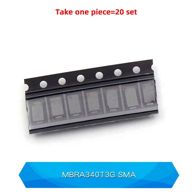 20PCS M1 M2 M4 M7 S4 SMA 1A 1N4001 4002 4004 4007 SS12 SS310 RS1M RS2M ES1D ES1J US1M SMD Schottky Rectifier Diode DO-214AC