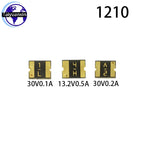 50PCS 0805 1206 1210 1812 Fuse SMD Patch PTC Resettable Fuse 0.05A 0.1A 0.2A 0.3A 0.35A 0.5A 0.75A 1A 1.5A 2A 2.6A 3A 6V 9V 15V