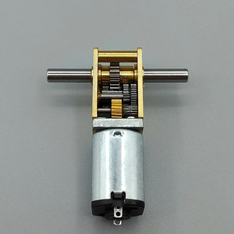 N20 Full Metal Gearbox Gear Motor DC 3V 6V 9V 12V 4RPM-381RPM Slow Speed High Torque Worm Gear Motor DIY Smart Car Robot Lock