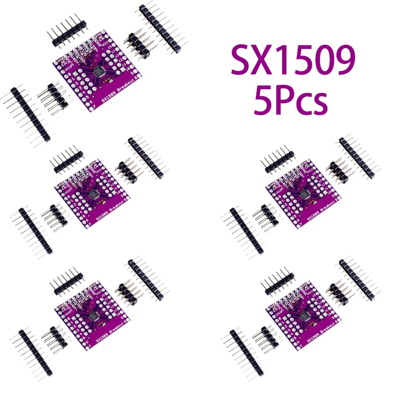1/5/10Pcs SX1509 16-Channel I/O Output ModuleVoltage Level Shifter LED Driver  Keyboard GPIO Expansion Board