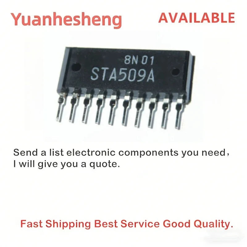 2PCS STA508A STA509A Car Engine Computer Board Fuel Injection Pump Driver Block IC Chip