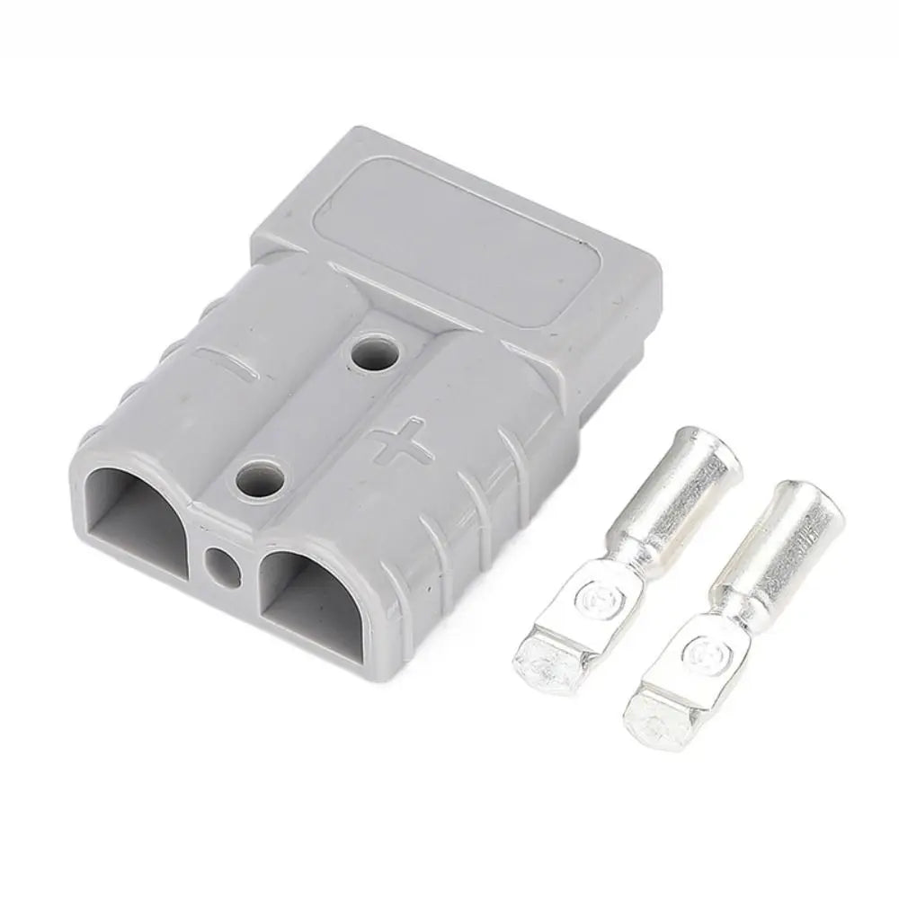 Power Connectors 50 AMP Plug Cable Terminal 600V Grey Red Battery Power Connector Quick Plug Connector For Anderson