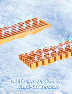 JEYI M.2 2280 SSD Heatsink Aluminum Cooler Multi-version NVMe Radiator with Thermal Pad,Dust Paper for PS5/PC/Laptop