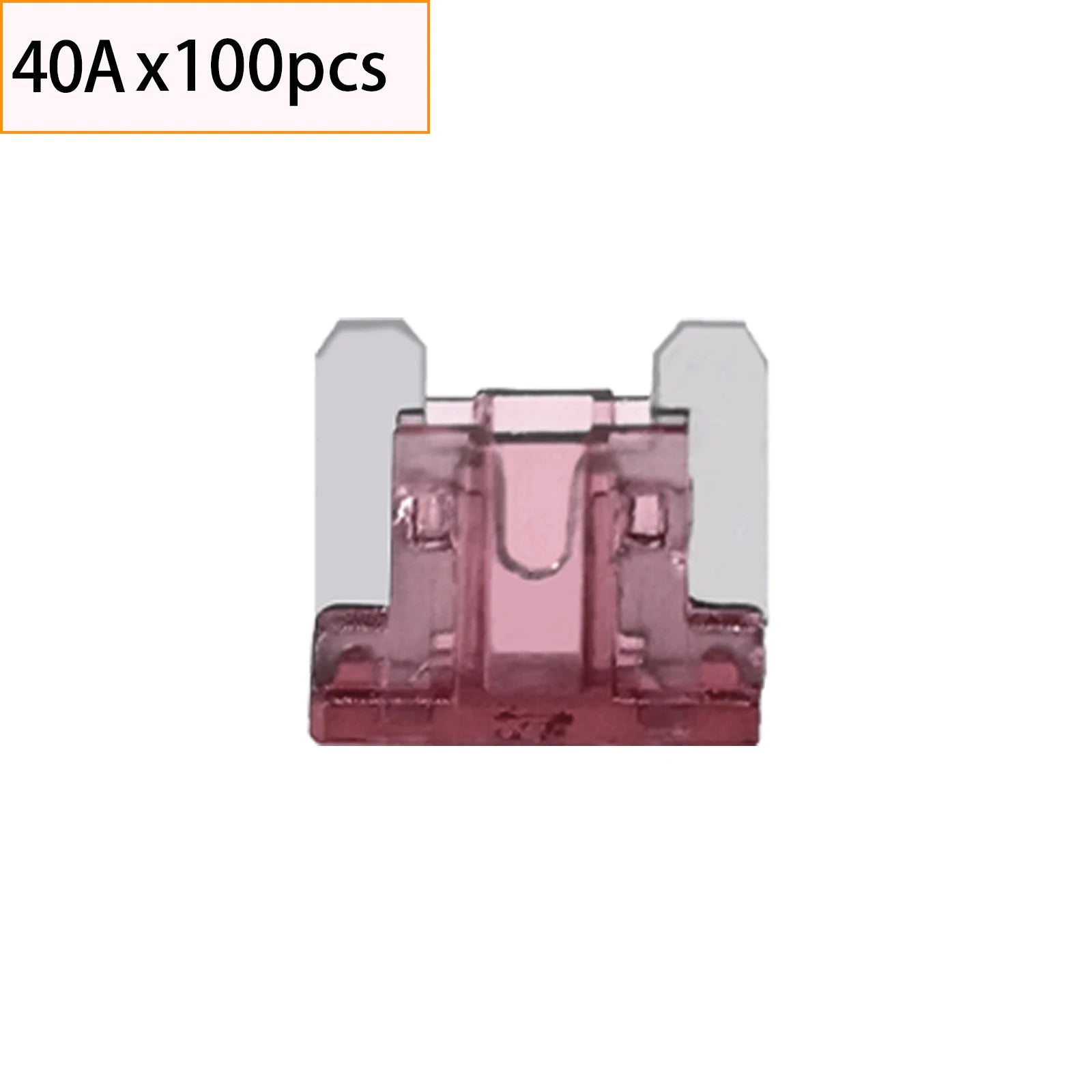 100pcs Auto Car Micro Fuses Blade Type Low Profile Mini Blade Fuse 2A 3A 5A 7.5A 10A 15A 20A 25A 30A 35A 40Amp For Truck Motor