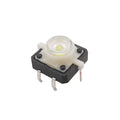 Tactile Push Button Switches 12x12x7.3mm 4 Pin Illuminated Tact Switch LED Light Button Reset Momentary Switches 12*12*7.3mm