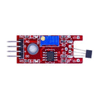 10-2PCS,KY-024 Linear Magnetic Hall Sensor Board Switch Speed Counting Hall Sensors Module For Arduino Diy KY024 Hall Sensor