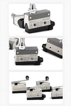 Micro Switch CNTD CZ‑7310 Panel Mount Plunger Actuator 15A 250VAC 1NO1NC Plastic Housing Travel Limit Switch for Industrial Cont