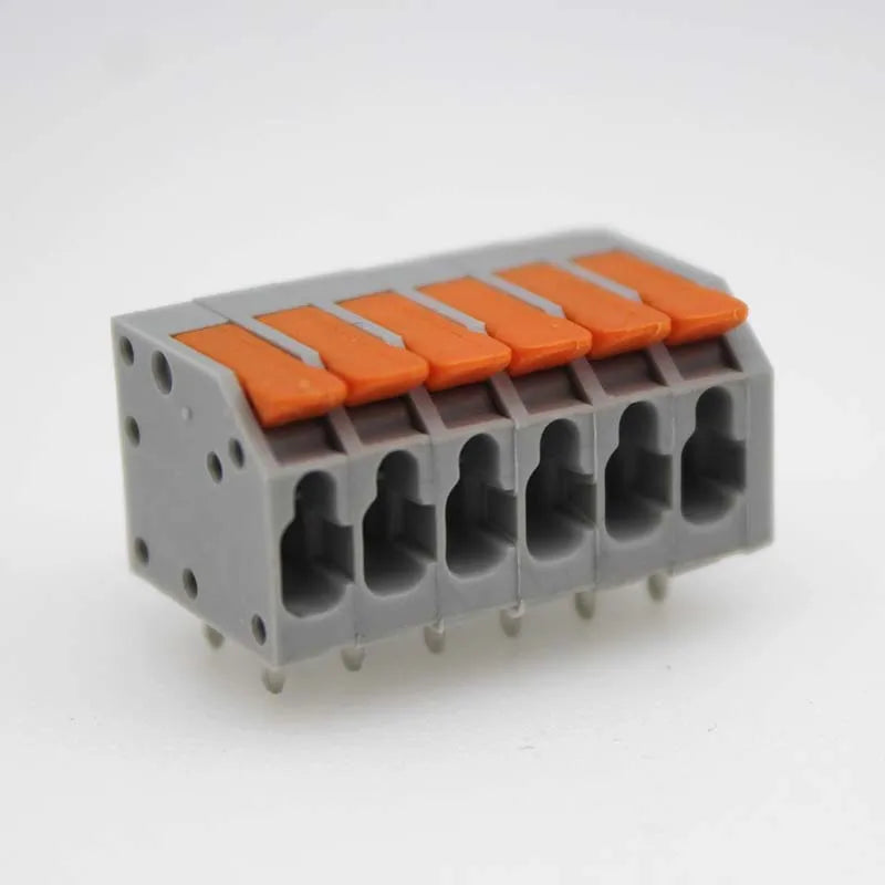 1Pcs PCB terminal block FS1.5 DA803R 2601 1.5 mm² spacing 3.5 or 5.0 mm pitch gray 2601-1102 3 4 5 6