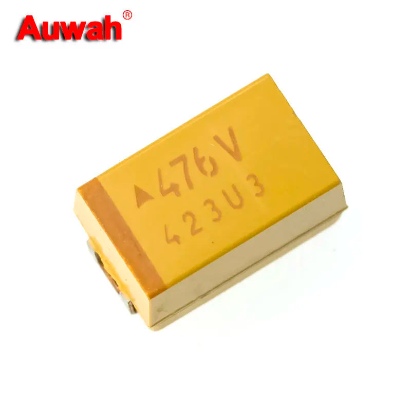 5pcs 47uF 20V 25V 35V 7343 Type E SMD Tantalum capacitor TAJE476K020RNJ TAJE476K035RNJ 476D 476E 476V New original