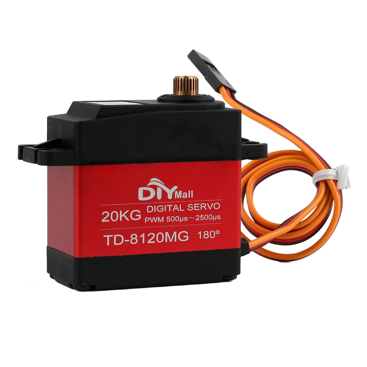 20KG TD-8120MG Digital Servo Motor 180/270/360 Degree Metal Case Servos DIY Toys Power Functions Parts for Car Robot Robotic Arm