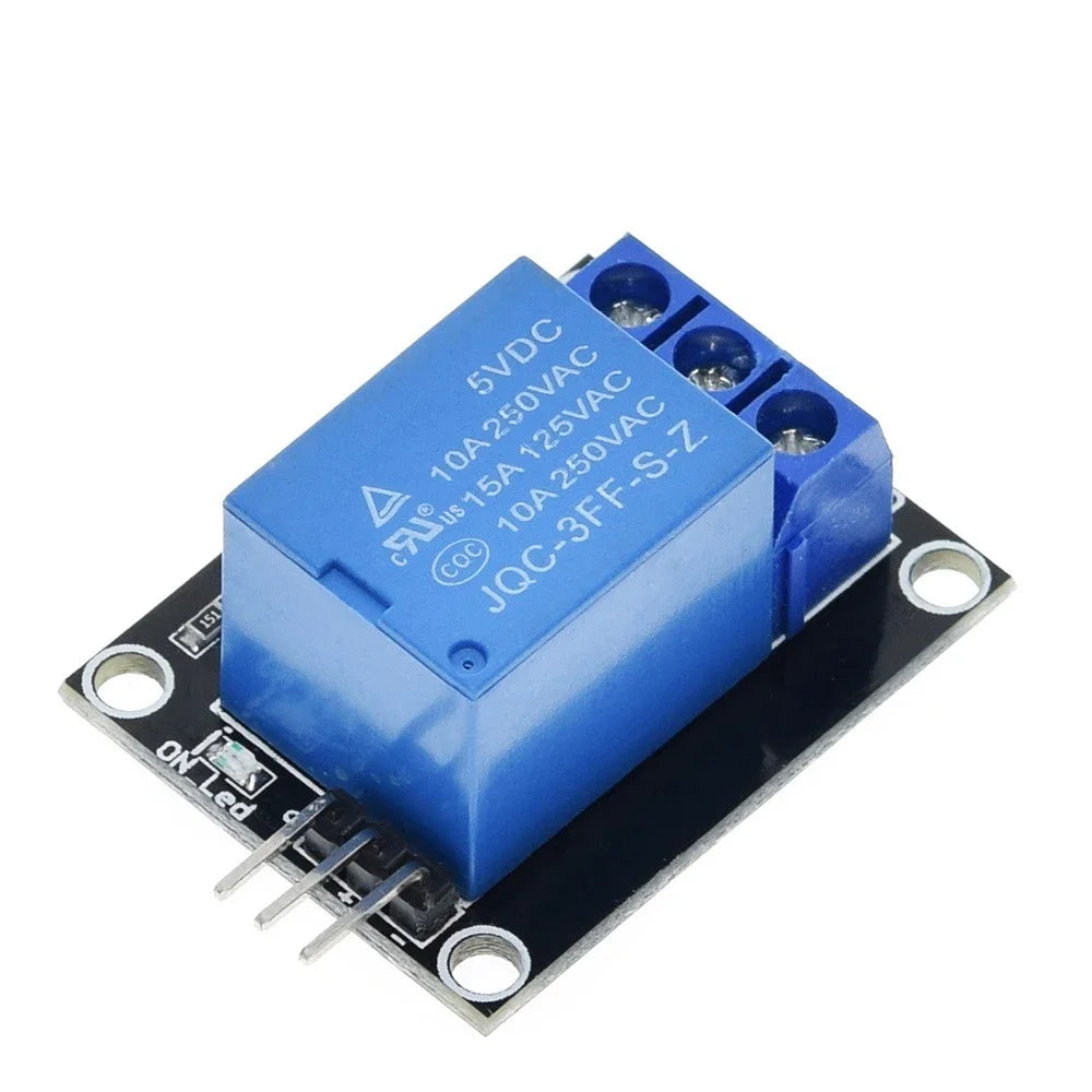 1/2/5/10 PCS 5V 1 Channel Relay Module With Optocoupler KY-019 SRD-05VDC-SL-C with NO/NC Contact For Ardu+ino Appliance Control