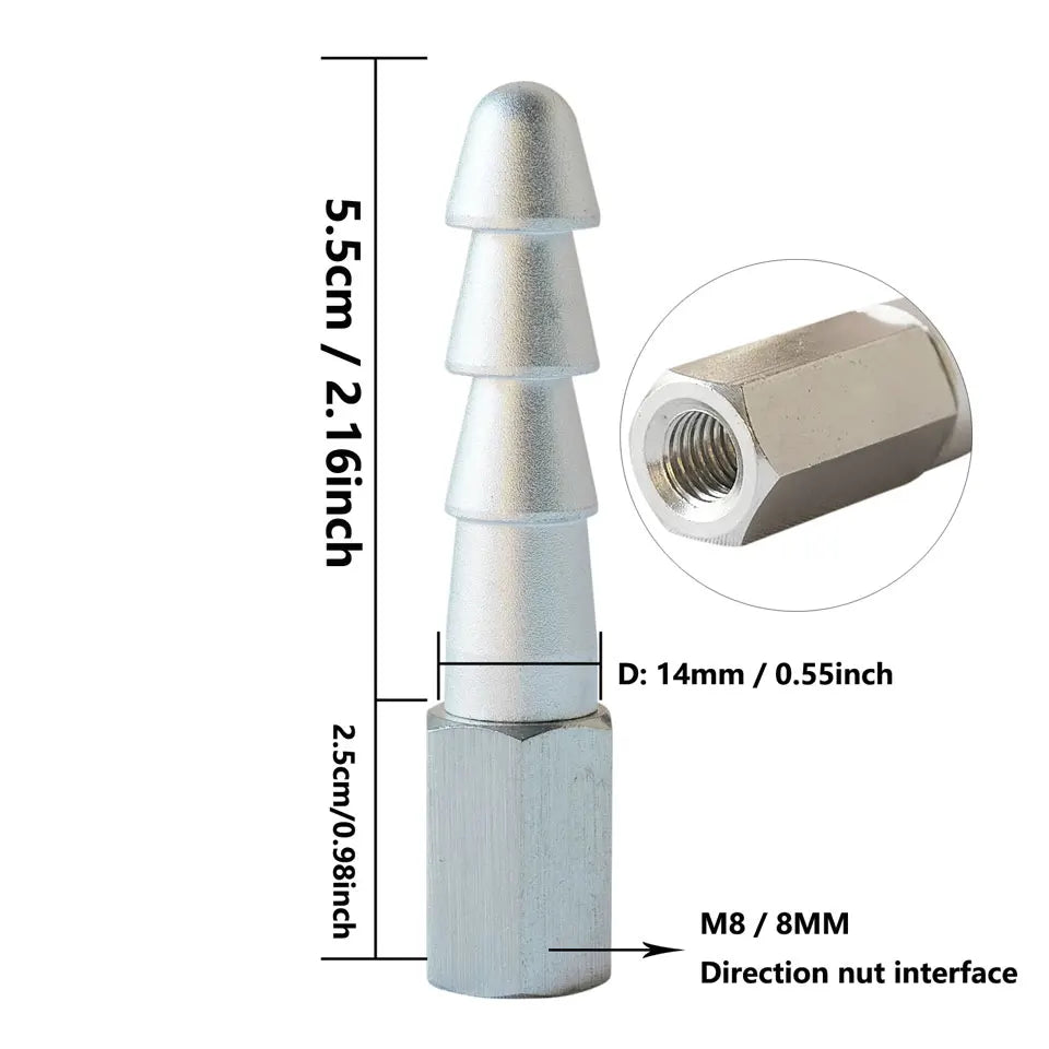 Reciprocating Linear Machine Pneumatic Fittings M8 Vac-u-lock connector 3XLR adapter Bendable Telescopic Love Machine for H2 H3