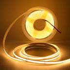 3mm 5mm 8mm PCB COB LED Strip Light 5V 12V 24V 320LEDs/m High Brightness Flexible Tape Warm Natural White Red Green Blue 0.5m 5m