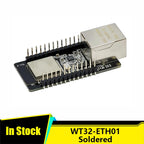 WT32-ETH01 Embedded Serial Port Networking Bluetooth-compatible Ethernet WIFI Combo Gateway MCU ESP32 Wireless Module WT32 ETH01