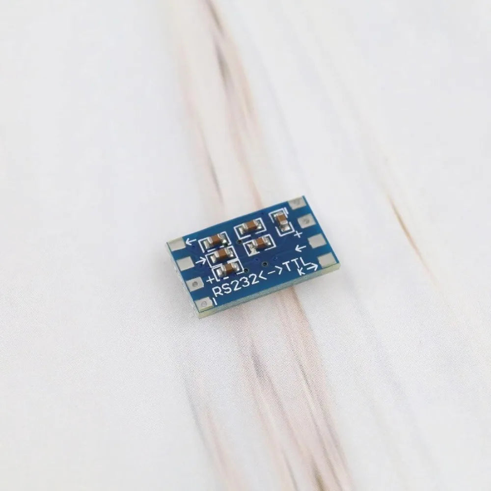 10PCS Mini RS232 MAX3232 to TTL Level Converter Serial Module Board Adapter 3~5V MAX3232 Breakout Board Computer Serial Adapters
