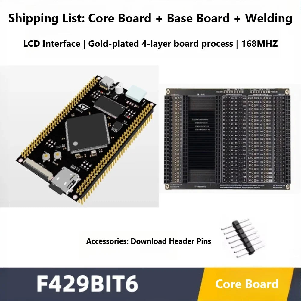 STM32F429 STM32F429BIT6 Core Minimum System GUI Development Board Microcontroller STM32