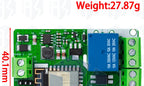 ESP8266 ESP-12F WIFI Wireless Module 1 Channel Relay Shield Overcurrent Protection Wi-Fi Network Relay Module 10A DC 7-30V