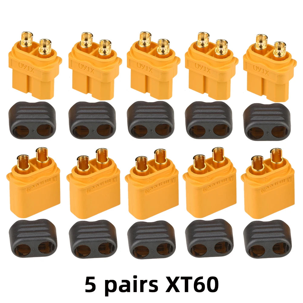 10 PCS Amass XT60 Female&Male Connector Plugs XT60 Connectors XT60H For RC Lipo Battery Rc Drone Airplane Accessories Wholesale