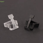 【LS】【EL】10Pcs Network Cable Crystal Head Buckle Replaceable RJ45 Plug Protective Cover Latch For RJ45 Cable Repaire Parts