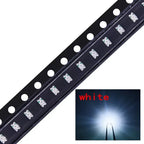 SMD LED Diode Tape Reel 0402 0603 0805 1206 1210, Multi Color Red Green Blue Yellow Warm White Purple Pink Orange SMT LED Lamp