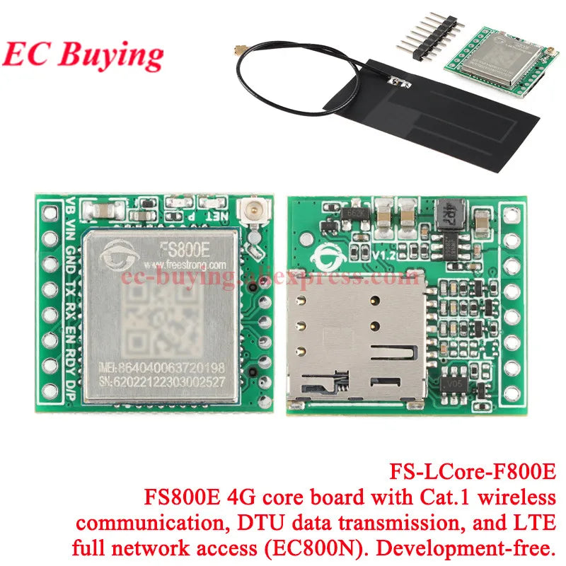 A7670C 4G CAT.1 Core Development Board Module Full Netcom LTE+GSM STM32 FS-MCore-A7670C FS-HCore-A7670C FS800E F704UC A724UG