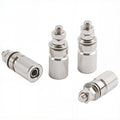 Silver Alloy Binding Post M5X33mm Grounding Terminal with 4MM Banana Wiring Ports