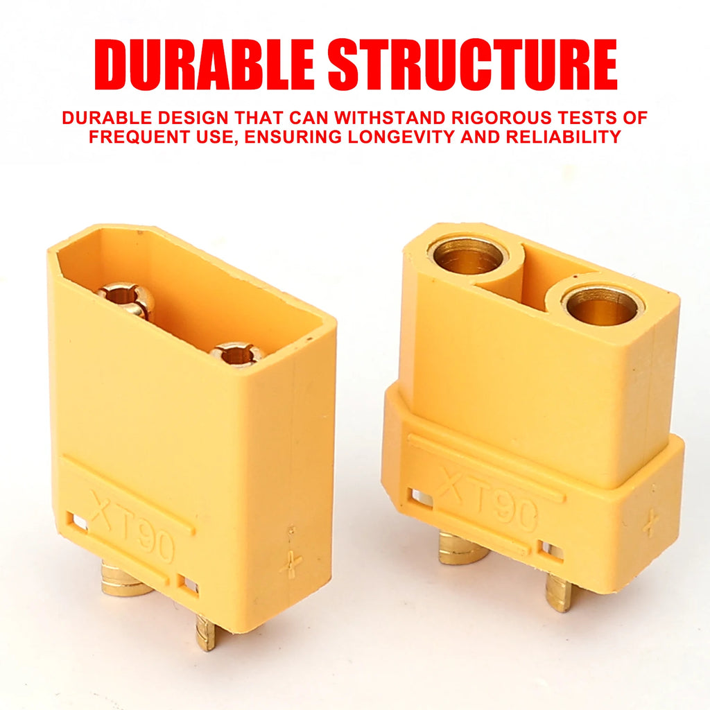 XT90 Male Female Car Connector Plug Welding Terminal Plugs for RC Lipo Battery Drone Auto Airplane Wire Cable Connectors Adapter