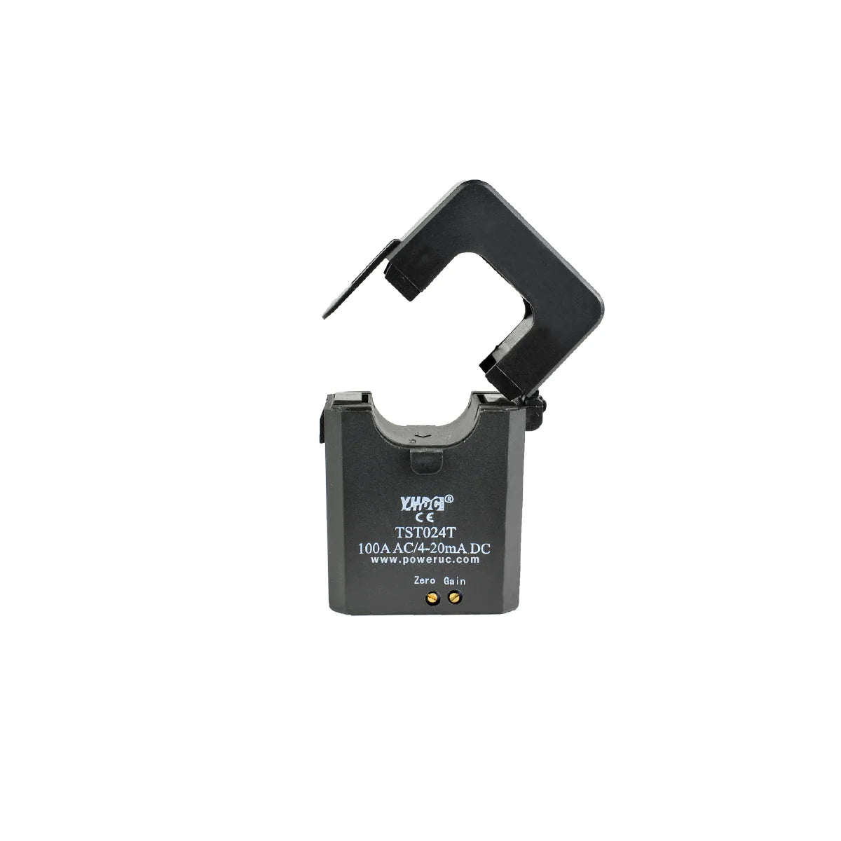 YHDC TST024T Input 100A/200A/300A/400A Output 4-20mA Supply Voltage +12V/+24V Split Core Current Transmitter Analog Transformer