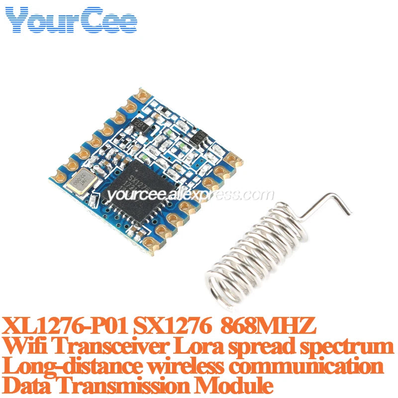 5pcs/1pc SX1276 LORA/GFSK 868MHZ 915MHZ Wifi Transceiver Module SX1262 SX1278 CMT2300A 433MHz 470MHz Spread Spectrum Long-Range