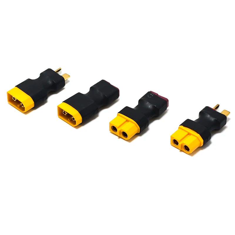 1/5/10Pcs T Deans Plug Male / Female to XT60 Female / Male Connector Adapter For RC LiPo Battery Helicopter Quadcopter RC Parts