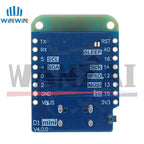 WEMOS D1 Mini V4.0.0 TYPE-C USB WIFI Internet of Things Board based ESP8266 4MB MicroPython Nodemcu Arduino Compatible