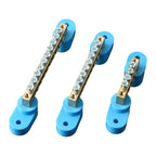 JINH High Bridge Type Grounding Busbar 6x9mm, 4/6/8/10/14/16 Poles, JHT6-0609, Terminal Strip for Distribution Box