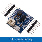 ESP8266 D1 Mini Pro WiFi Development NodeMcu Lua ESP-12F CH340G Type-c Micro SD/TF SHT30 Proto Board Dual Base for WeMos DIY Kit
