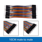 3.3V/5V MB-102 Breadboard power module+ 400 830 points Solderless Prototype Bread board kit +65 Flexible jumper wire