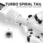 ZoeRax 2PCS RJ45 CAT6A CAT6 Connector, Tool Free Ethernet Termination Plugs, 23AWG to 26AWG Cable Internet Plug Toolless