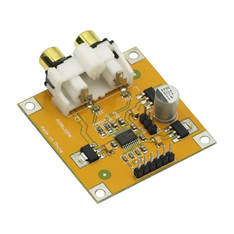 DC 5V-10V PCM5102 DAC Decoder I2S Player Assembled Board 32Bit 384K Beyond ES9023 PCM1794 For Raspberry Pi Arduino