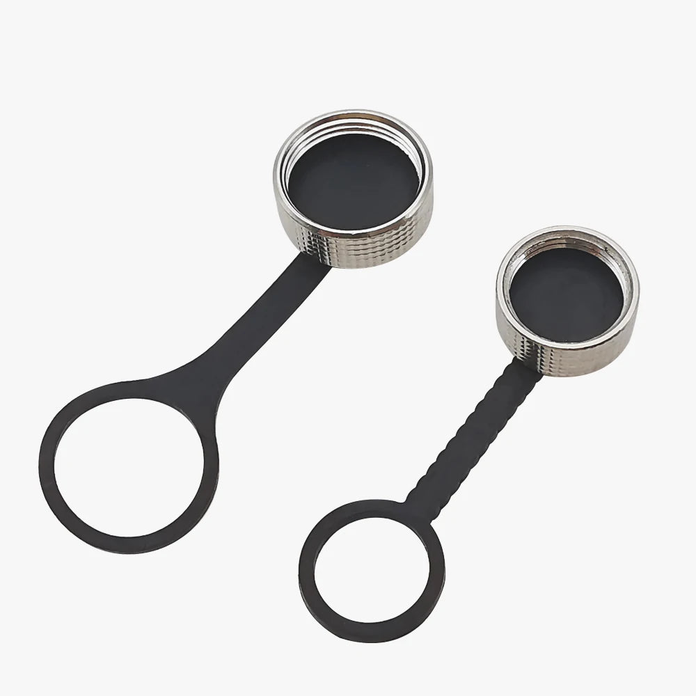 2Pcs GX12 GX16 GX20 Aviation Connector Plug Cover Circular Waterproof Dust Metal/Rubber Cap GX12 GX16 GX20 Protective Sleeve