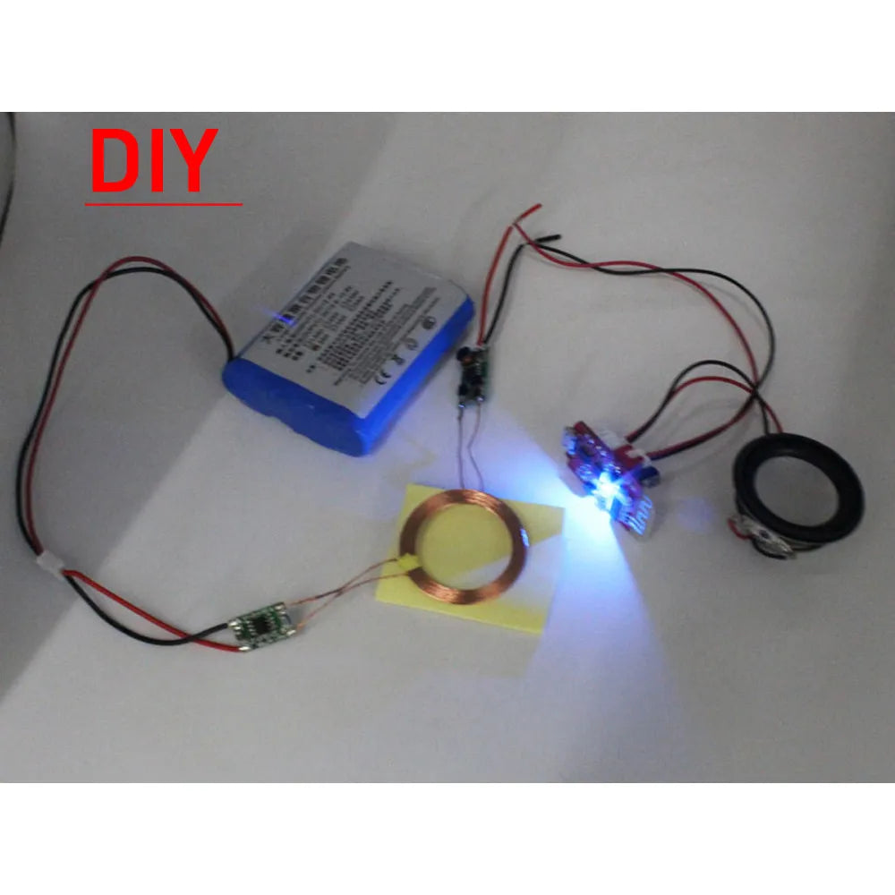 DC 5V Wireless Charging Module Wireless Power Supply Coil Induction Transmitter + Receiver Electronics Charger