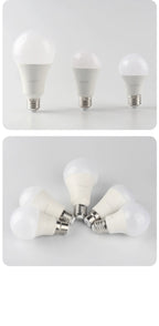 8Pcs E27 LED Bulbs AC 110V 220V 230V Boasting 3W 10W 20W 24W Lamp Warm White for Bedroom Balcony Lighting