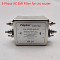Professional 3 Phase EMI Power Filter 30A 380VAC for laser Engraving Machine cnc router, P/N: DF300-30A-02