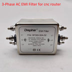Professional 3 Phase EMI Power Filter 30A 380VAC for laser Engraving Machine cnc router, P/N: DF300-30A-02